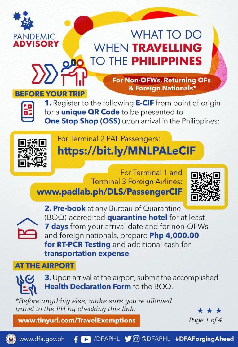 dfat philippines travel advice